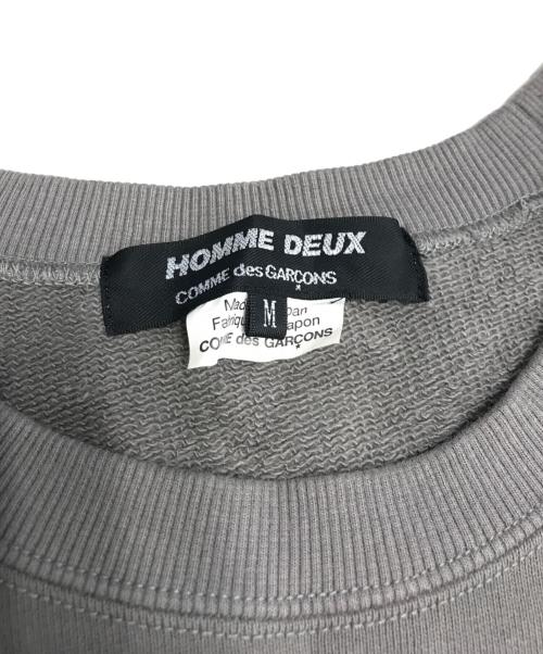 COMME des GARCONS HOMME DEUX（コムデギャルソン オム ドゥ）COMME des GARCONS HOMME DEUX (コムデギャルソン オム ドゥ) 袖切替スウェット マルチカラー サイズ:Mの古着・服飾アイテム