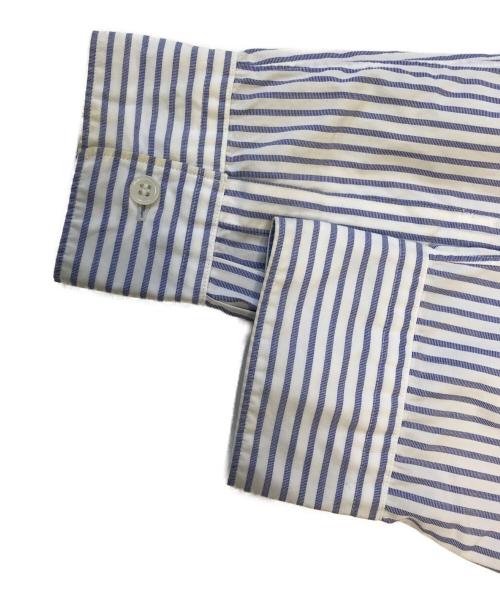 COMME des GARCONS HOMME DEUX（コムデギャルソン オム ドゥ）COMME des GARCONS HOMME DEUX (コムデギャルソン オム ドゥ) ストライプシャツ スカイブルー サイズ:Mの古着・服飾アイテム