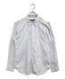COMME des GARCONS HOMME DEUX（コムデギャルソン オム ドゥ）の古着「ストライプシャツ」｜スカイブルー