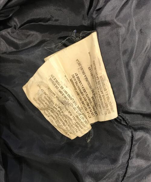 COMME des GARCONS COMME des GARCONS（コムデギャルソン コムデギャルソン）COMME des GARCONS COMME des GARCONS (コムデギャルソン コムデギャルソン) 丸襟ポリ縮絨ダブルコート ブラック サイズ:Sの古着・服飾アイテム