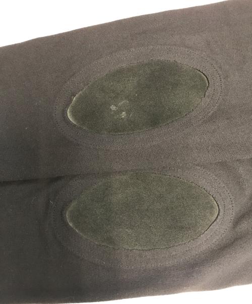 Maison Margiela（メゾンマルジェラ）Maison Margiela (メゾンマルジェラ) Builted In Flocking Sleeve Knit Cardigan ブラック サイズ:Lの古着・服飾アイテム