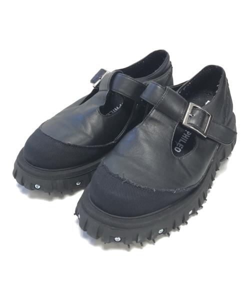 PHILEO（フィレオ）PHILEO (フィレオ) 011 MASSIVE JANE ブラック サイズ:40の古着・服飾アイテム