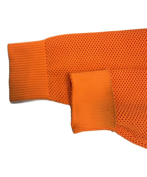 STONE ISLAND（ストーンアイランド）STONE ISLAND (ストーンアイランド) メッシュブルゾン オレンジ サイズ:Ｍの古着・服飾アイテム