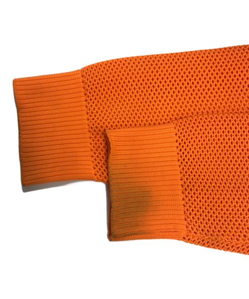 STONE ISLAND（ストーンアイランド）STONE ISLAND (ストーンアイランド) メッシュブルゾン オレンジ サイズ:Ｍの古着・服飾アイテム