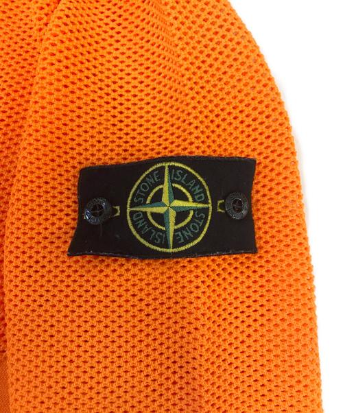 STONE ISLAND（ストーンアイランド）STONE ISLAND (ストーンアイランド) メッシュブルゾン オレンジ サイズ:Ｍの古着・服飾アイテム