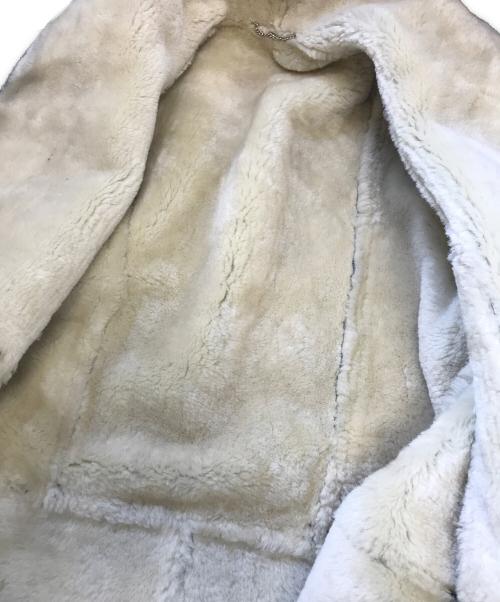 GIVENCHY GENTLEMAN（ジバンシィ ジェントルマン）GIVENCHY GENTLEMAN (ジバンシィ ジェントルマン) ムートンコート グレー サイズ:50の古着・服飾アイテム