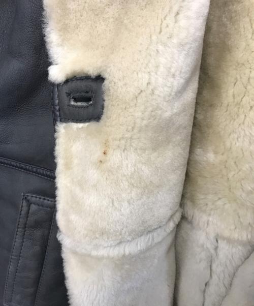 GIVENCHY GENTLEMAN（ジバンシィ ジェントルマン）GIVENCHY GENTLEMAN (ジバンシィ ジェントルマン) ムートンコート グレー サイズ:50の古着・服飾アイテム