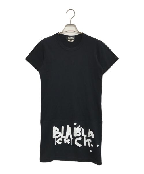 BLACK COMME des GARCONS（ブラックコムデギャルソン）BLACK COMME des GARCONS (ブラックコムデギャルソン) ロングTシャツ ブラック サイズ:Sの古着・服飾アイテム
