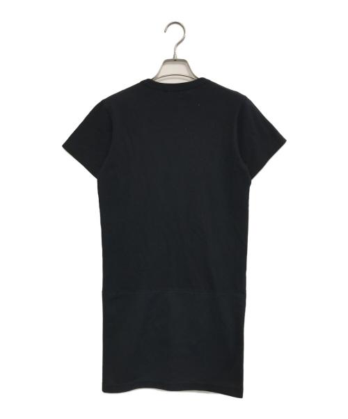 BLACK COMME des GARCONS（ブラックコムデギャルソン）BLACK COMME des GARCONS (ブラックコムデギャルソン) ロングTシャツ ブラック サイズ:Sの古着・服飾アイテム