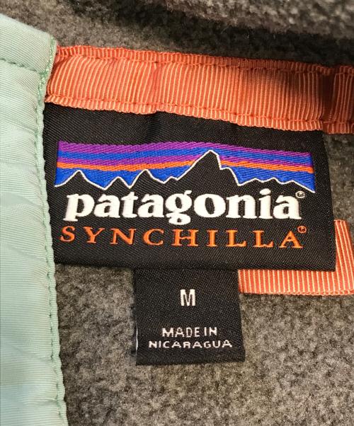 Patagonia（パタゴニア）Patagonia (パタゴニア) シンチラスナップＴ グレー サイズ:Mの古着・服飾アイテム