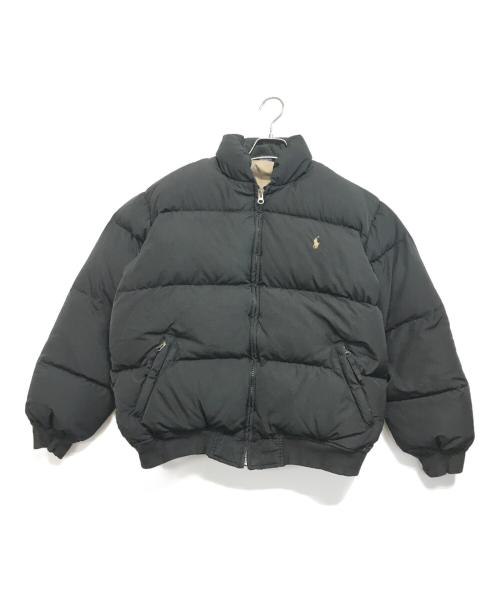 POLO RALPH LAUREN（ポロ・ラルフローレン）POLO RALPH LAUREN (ポロ・ラルフローレン) ダウンジャケット ブラック サイズ:Ｍの古着・服飾アイテム