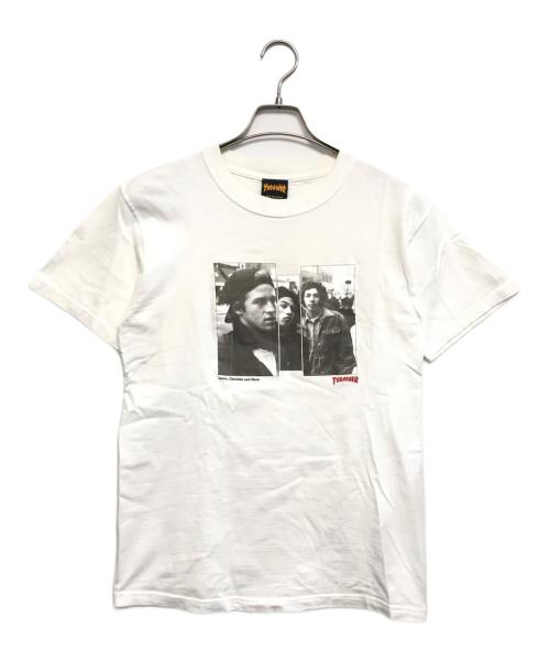 THRASHER（スラッシャー）THRASHER (スラッシャー) プリントTシャツ ホワイト サイズ:Sの古着・服飾アイテム
