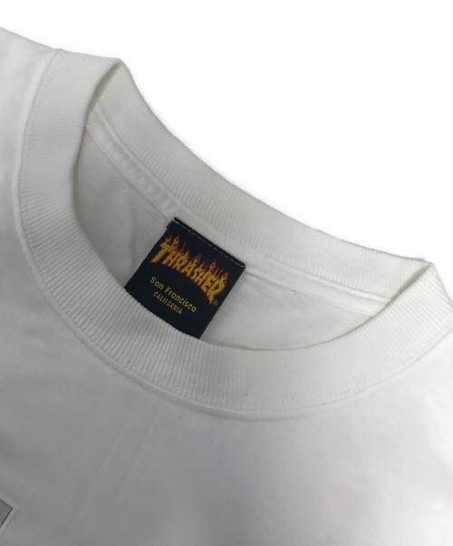 THRASHER（スラッシャー）THRASHER (スラッシャー) プリントTシャツ ホワイト サイズ:Sの古着・服飾アイテム
