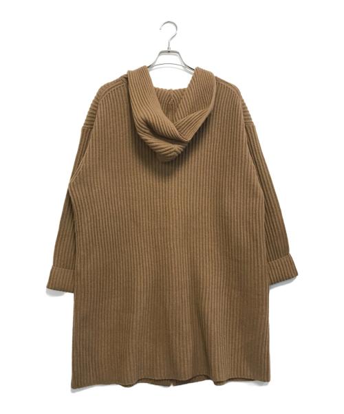 Calvin Klein（カルバンクライン）Calvin Klein (カルバンクライン) ニットダッフルコート カーキ サイズ:Mの古着・服飾アイテム