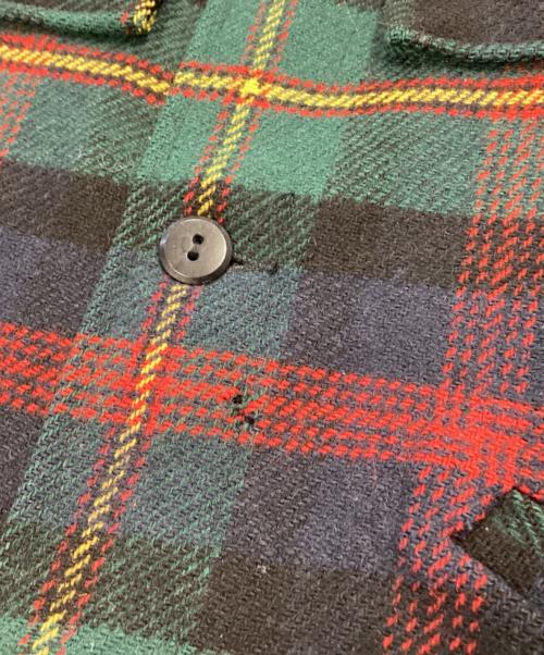 PENDLETON（ペンドルトン）PENDLETON (ペンドルトン) ウールCPOジャケット グリーン サイズ:Mの古着・服飾アイテム