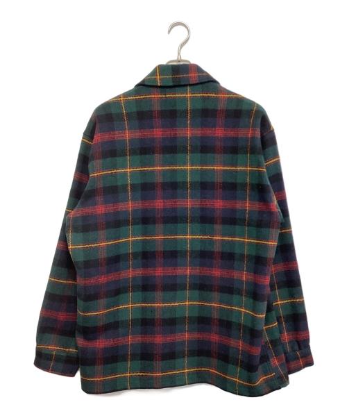 PENDLETON（ペンドルトン）PENDLETON (ペンドルトン) ウールCPOジャケット グリーン サイズ:Mの古着・服飾アイテム