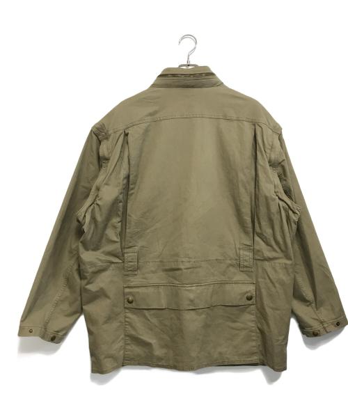 BANANA REPUBLIC（バナナリパブリック）BANANA REPUBLIC (バナナリパブリック) マルチポケット袖着脱ジャケット カーキ サイズ:XLの古着・服飾アイテム