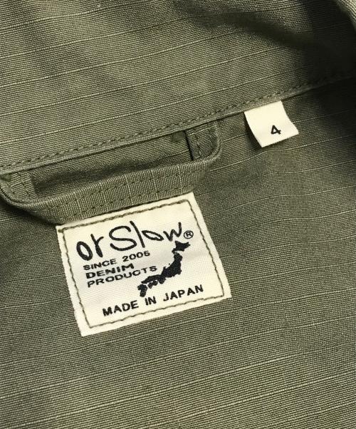 orSlow（オアスロウ）orSlow (オアスロウ) ファティーグジャケット カーキ サイズ:4の古着・服飾アイテム