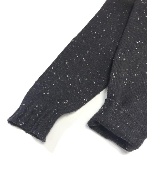 C.P COMPANY（シーピーカンパニー）C.P COMPANY (シーピーカンパニー) ネップ混ハーフジップニット ブラック サイズ:3の古着・服飾アイテム