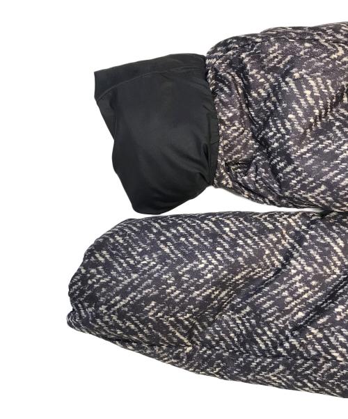 MM6（エムエムシックス）MM6 (エムエムシックス) リバーシブル転写プリント中綿コート ブラック サイズ:38の古着・服飾アイテム