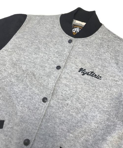 Hysteric Glamour（ヒステリックグラマー）Hysteric Glamour (ヒステリックグラマー) スタジャン グレー サイズ:freeの古着・服飾アイテム