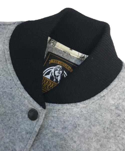 Hysteric Glamour（ヒステリックグラマー）Hysteric Glamour (ヒステリックグラマー) スタジャン グレー サイズ:freeの古着・服飾アイテム