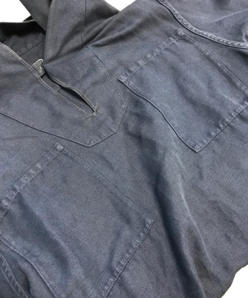 jacquemus（ジャックムス）jacquemus (ジャックムス) リネンスモック ネイビー サイズ:48の古着・服飾アイテム