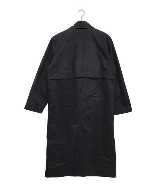 Calvin Klein（カルバンクライン）Calvin Klein (カルバンクライン) トレンチコート ブラック サイズ:38の古着・服飾アイテム