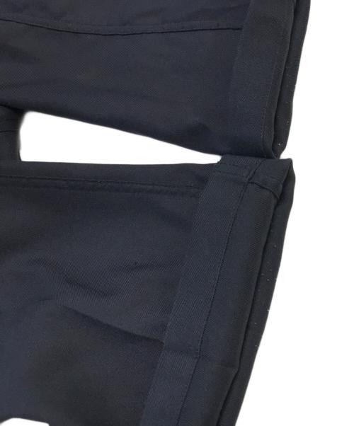 DAIRIKU（ダイリク）DAIRIKU (ダイリク) Straight Flasher Pressed Pants ブラック サイズ:27inchの古着・服飾アイテム