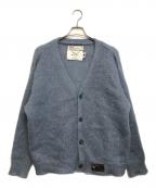 DAIRIKUダイリク）の古着「Molly Mohair Knit Cardigan」｜スカイブルー