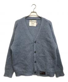 DAIRIKU（ダイリク）の古着「Molly Mohair Knit Cardigan」｜スカイブルー
