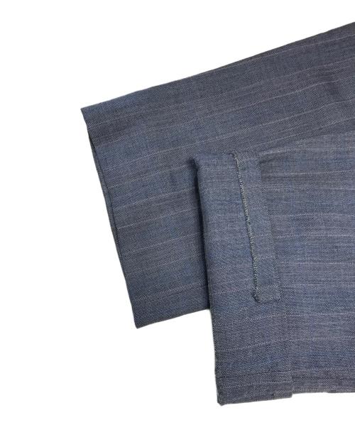 VINTAGE（ヴィンテージ）VINTAGE (ヴィンテージ) ストライプワイドスラックス グレー サイズ:表記なしの古着・服飾アイテム