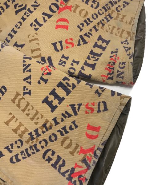 SWING WEST（スウィング・ウェスト）SWING WEST (スウィング・ウェスト) リバーシブル総柄パンツ カーキ サイズ:不明の古着・服飾アイテム