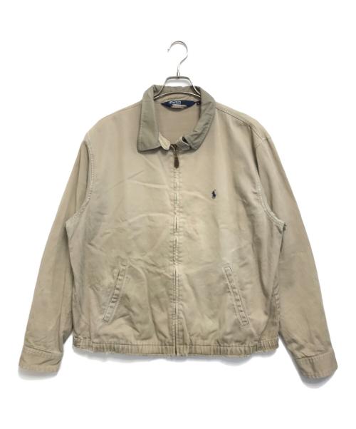 POLO RALPH LAUREN（ポロ・ラルフローレン）POLO RALPH LAUREN (ポロ・ラルフローレン) スイングトップ ベージュ サイズ:Lの古着・服飾アイテム