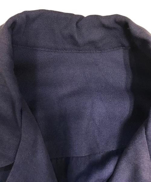 VINTAGE（ヴィンテージ）VINTAGE (ヴィンテージ) レーヨンギャバシャツジャケット ネイビー サイズ:表記なしの古着・服飾アイテム