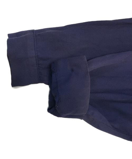 VINTAGE（ヴィンテージ）VINTAGE (ヴィンテージ) レーヨンギャバシャツジャケット ネイビー サイズ:表記なしの古着・服飾アイテム