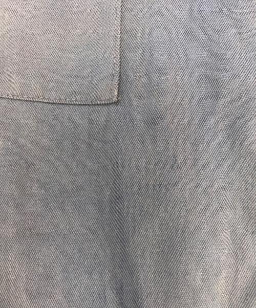 VINTAGE（ヴィンテージ）VINTAGE (ヴィンテージ) レーヨンギャバシャツジャケット ネイビー サイズ:表記なしの古着・服飾アイテム