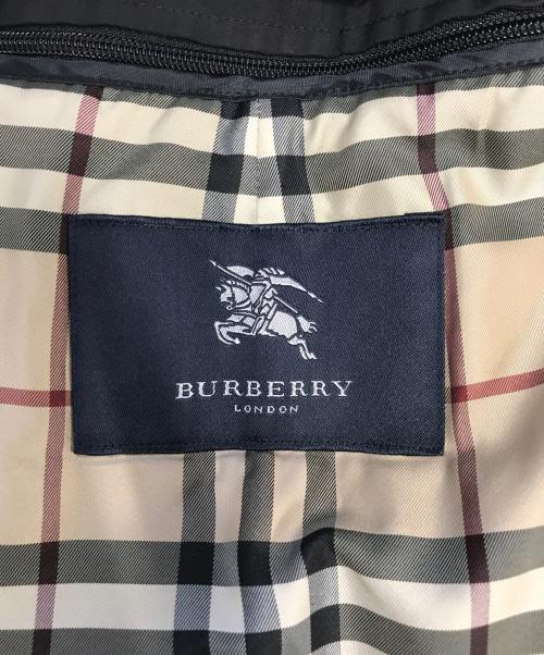 BURBERRY（バーバリー）BURBERRY (バーバリー) ライナー付ステンカラーコート ブラック サイズ:Lの古着・服飾アイテム