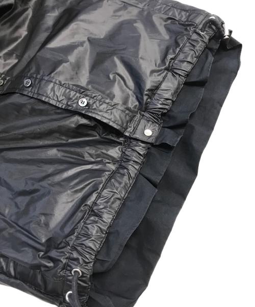 sacai（サカイ）sacai (サカイ) レイヤードナイロンシャツ ブラック サイズ:1の古着・服飾アイテム