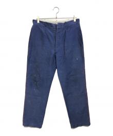 VINTAGE（ヴィンテージ）の古着「ファイヤーマンモールスキンパンツ」｜ブルー