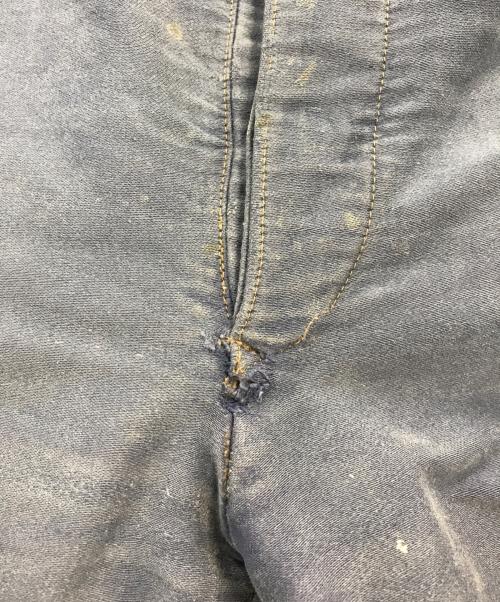 VINTAGE（ヴィンテージ）VINTAGE (ヴィンテージ) ファイヤーマンモールスキンパンツ ブルー サイズ:表記なしの古着・服飾アイテム