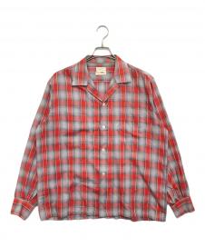 jayson オープンカラーチェックシャツ