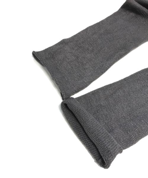 yohji yamamoto+noir（ヨウジヤマモトプリュスノアール）yohji yamamoto+Noir (ヨウジヤマモトプリュスノアール) 変形襟デザインカーディガン グレージュ サイズ:2の古着・服飾アイテム