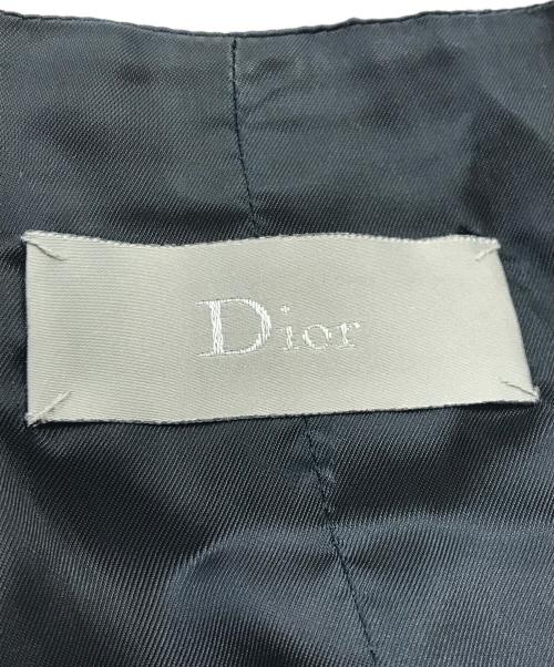 DIOR HOMME（ディオール オム）Dior Homme (ディオール オム) スラッシュジレベスト ブラック サイズ:44の古着・服飾アイテム
