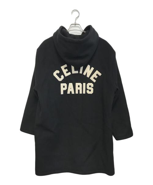 CELINE（セリーヌ）CELINE (セリーヌ) college parka in double face wool ブラック サイズ:46の古着・服飾アイテム
