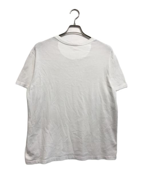 VALENTINO（ヴァレンティノ）VALENTINO (ヴァレンティノ) エンボスロゴTシャツ ホワイト サイズ:Lの古着・服飾アイテム