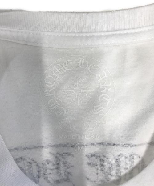 CHROME HEARTS（クロムハーツ）CHROME HEARTS (クロムハーツ) CHプラスクロスプリント ポケット Tシャツ ホワイト サイズ:MEDIUMの古着・服飾アイテム