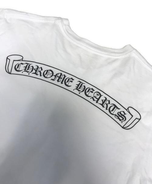 CHROME HEARTS（クロムハーツ）CHROME HEARTS (クロムハーツ) CHプラスクロスプリント ポケット Tシャツ ホワイト サイズ:MEDIUMの古着・服飾アイテム