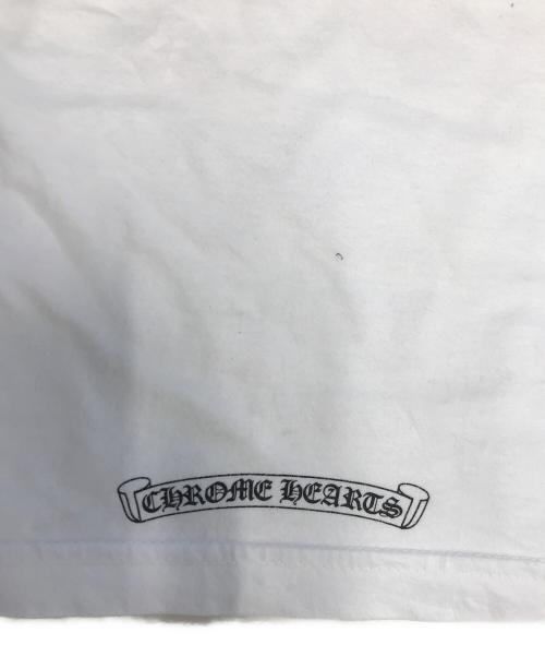 CHROME HEARTS（クロムハーツ）CHROME HEARTS (クロムハーツ) CHプラスクロスプリント ポケット Tシャツ ホワイト サイズ:MEDIUMの古着・服飾アイテム