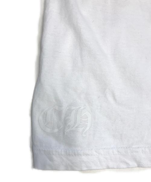 CHROME HEARTS（クロムハーツ）CHROME HEARTS (クロムハーツ) CHプラスクロスプリント ポケット Tシャツ ホワイト サイズ:MEDIUMの古着・服飾アイテム